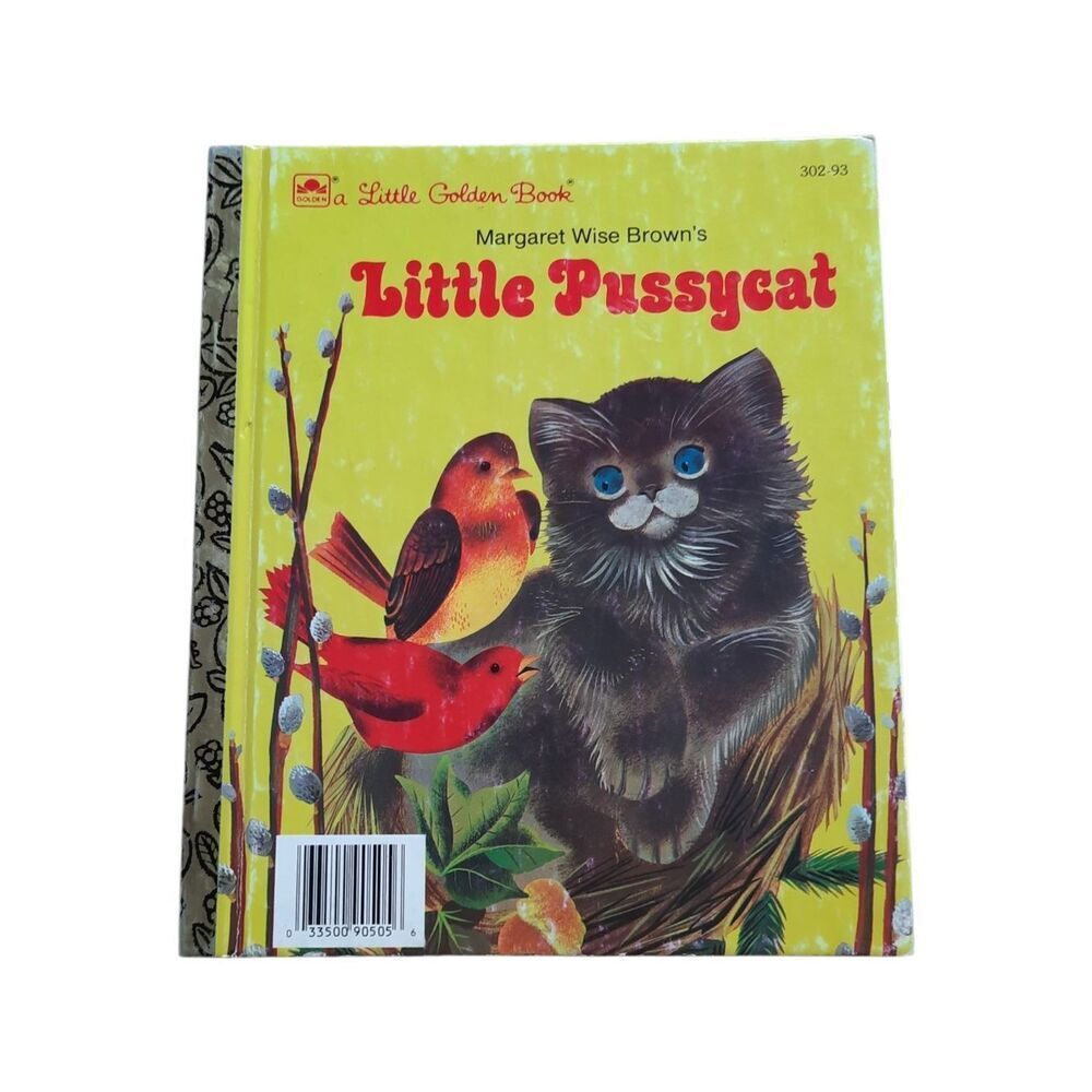 Little Pussycat Hardcover Book - Yellow - Little Golden Book